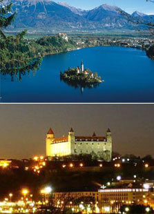 Bled Lake / Bratislava City Tour